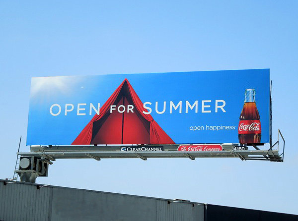 Tent billboard