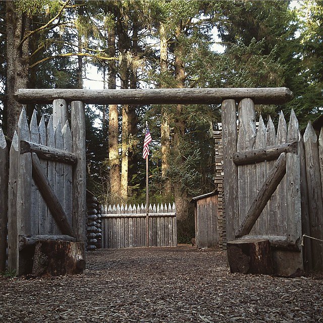 Went to Ft Clatsop today, Lewis and Clark's furtherest West outpost on their journey. It's crazy to imagine what they endured and ventured through. America wasn't even 30 years old when they started their journey into the unknown. #traveloregon