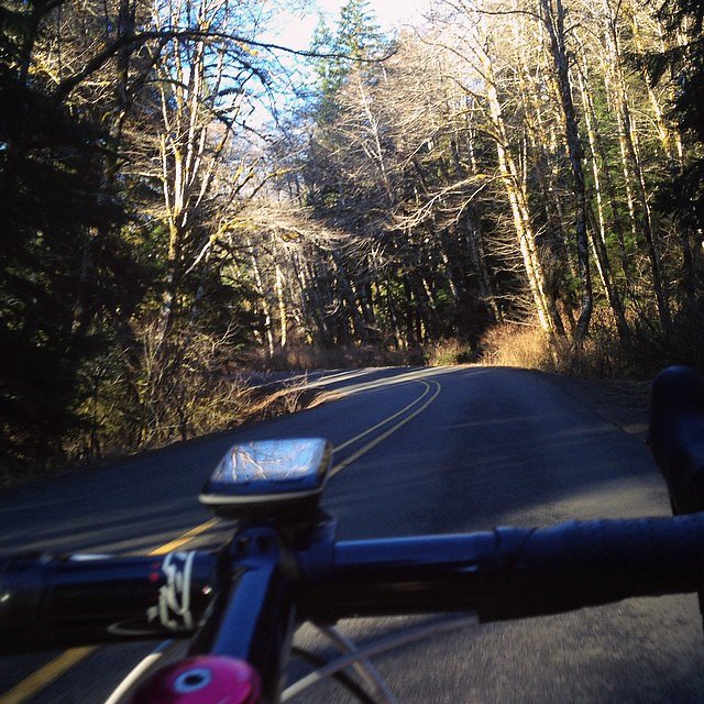 Rode from Portland to Astoria today. 100mi with over 20ish of it gravel. I'm shorts no less, doing Feb right. #behindthebars