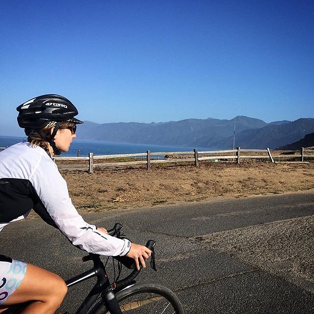 Last views of the coast before our forever climb up out of Shelter Cove. Now onto the redwoods. #lostcoast #biketour #seekanddiverge